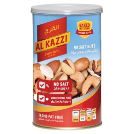 AL KAZZI-CAN NO SALT MIXED NUTS(40% KERNELS)12X400G